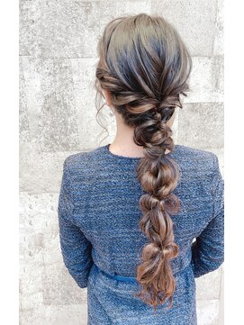 アムールマヤ ママヘアアレンジ 卒園式 入園式