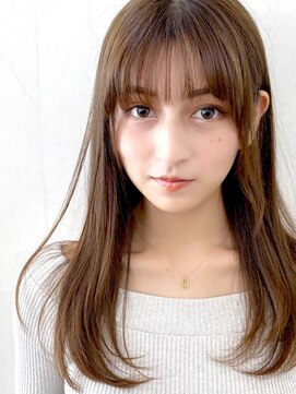 ヨックヘアー(YOC Hair) 大人かわいいナチュラルロング×ベージュ