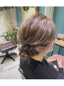 ダブル(W) 【hair salon W】簡単アレンジ