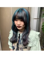 アオゾラヘアーナ ミキザカ アンド パレード(AOZORA HAIR namikizaka＆parade) ハーフアンブレラ&ハーフストライプ