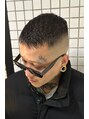 エヌドットバーバー ヒロオ(N.BARBER HIROO) フェードもお任せください[広尾/恵比寿]<バーバー><理容室>[眉]