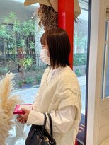 テンバイシオミエイチ(10 by shiomi H)&nbsp;ツヤ髪レッドブラウン