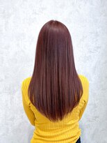 デミヘアー(Demi hair)&nbsp;チョコレートブラウン×ストレートヘアー
