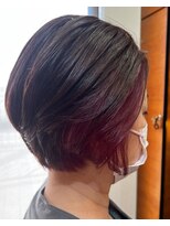 ヘア バース ラヴィエール(Hair BIRTH Laviere) 大人カッコいい前下がりショートボブ