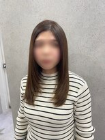 リュンヌ(Lune)&nbsp;白髪ぼかしハイライト×レイヤーカット