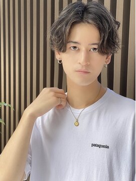 チェーンノア 国分寺店(Chain noah) 【店長松永】センターパートスパイラルパーマ