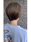 ショートカットくびれショートレイヤーショートミニボブ