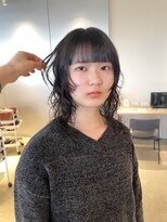 ヘアーエスクールシーユー 枚方T-SITE店(hair S.COEUR×Cu) ウルフカット