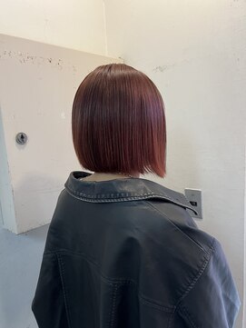 キャンバス バイ ネオリーブ 横浜西口(Canvas by neo.) ボブカット 酸性ストレート