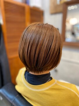 アイノベル(‘Inovel’) カット＋カラー＋oggiottoトリートメント（12step)