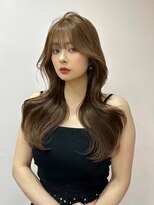 ボタン シブヤ(VOTAN SHIBUYA)&nbsp;韓国ヘア/顔まわりカット/くびれヘア/前髪あり/顔まわりカット