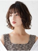 【La fith】ウェーブスタイル×ココアブラウン