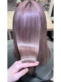 ブリーチ毛でも輝くうるつやトリートメント