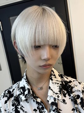 イエナ 渋谷(IENA) ホワイトカラー ホワイト ウルフ ウルフカット