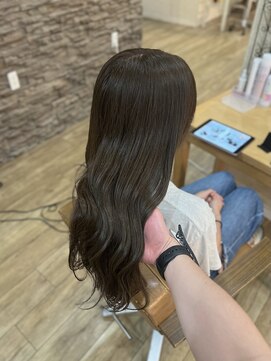 ヘア カンパニー トワ 千葉店(TOWA) 千葉/千葉駅/ブリーチなし/ダブルカラー/透明感カラー/髪質改善