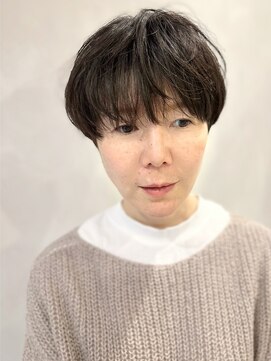 ラトリエコンタン(L´atelier Content) 【LatelierContent Yumi】前髪重めのハンサムショート