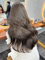 ドロシー 郡山桑野店(Dorothy) 黒髪ボブルフネビージュ小顔ワンレン