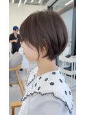 黒髪カタログ/ボブルフ/小顔に見せるヘア/ワンレン