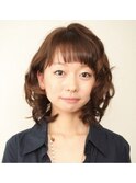 上質なふんわりボリュームパーマ【ウルーウール/髪質改善】