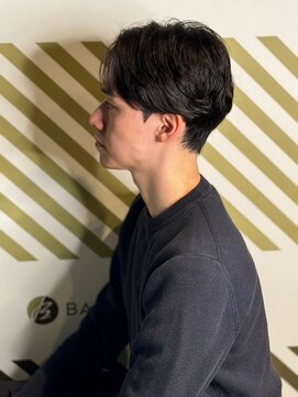 バーバーバー アカバネ(BARBER-BAR AKABANE) 爽やかさ×オトナっぽさ全開のセンターパート　＃2