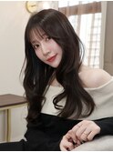 韓国ヘア名古屋ハイレイヤー顔まわりカット前髪ボブタッセル小顔