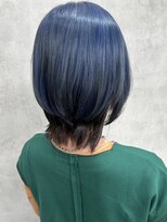 ルノン シェリー(LUNON cheliy)&nbsp;イメチェンヘアスタイルホワイトブロンド外ハネボブ美髪のススメ