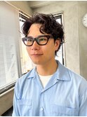パーマウルフ、ウルフパーマ、グランジパーマ、メンズウルフ