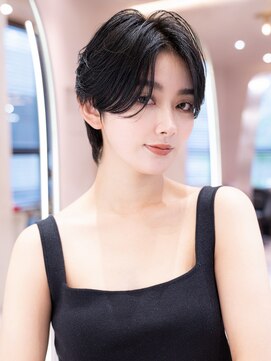 イルハバナ 渋谷(ill HAVANA) 20代30代大人かわいい/斜めバング/グレージュカラー/小顔/前髪