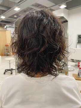 キーチェ 梅田中崎町(keych) レイヤーカット/ウェーブミディアム[中崎町/梅田駅］