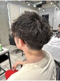 メンズパーマ/波巻きパーマ/マッシュメンズ