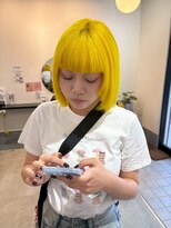 ラック 津田沼(LUCK)&nbsp;イエローカラー/ケアブリーチダブルカラーインナーカラー