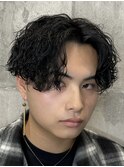 静岡海外風パーマ波巻きスパイラルパーマ