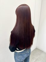 ガリカ 大名(Gallica)&nbsp;<ゲスト>ブリーチなしダブルカラーでツヤ感のあるカシスブラウン