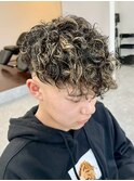 宇都宮メンズカットメンズパーマスペインカールツイストパーマ