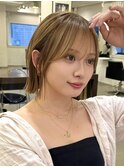 切りっぱなしボブくびれボブレイヤーボブくびれボブショートボブ