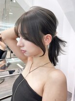 アルバム 新宿(ALBUM SHINJUKU)&nbsp;ロンググレージュ韓国ヘアオリーブベージュ_ba580813