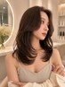 3回目以降 似合わせ/レイヤーカット+透明感カラー 心斎橋 レイヤーカット