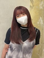 カノン(kanon hair&beauty)&nbsp;レッドブラウン/ダブルカラー