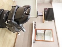 BARBER WISEの雰囲気（アットホームな雰囲気です。）