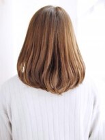 ナル 白山神社参道通り店(nalu)&nbsp;透け感バングのワンカールスタイル