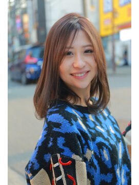 サイン ヘア イノベーション(sign HAIR INNOVATION) 大人可愛い、色気、小顔カットひし形シルエット【錦糸町】