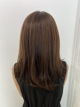 アドラーブル 万代店 (adorable) 20代30代★スタイリング簡単♪イルミナ透明感アッシュベージュ