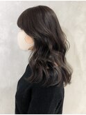 透明感グレージュ_ショコラベージュボブルフ_ba364231