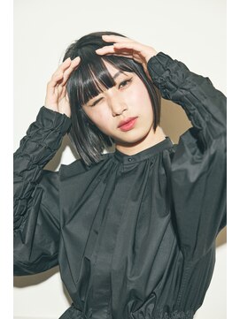 フェイバリットガーデン(FAVORITE GARDEN) favorite garden   aespaウィンター風ぱっつんボブ