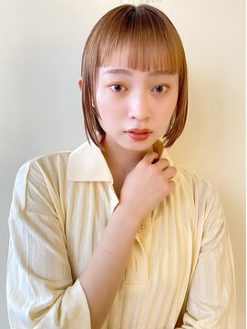 ベル 新宿(Belle) ボブにお困りの方におすすめ♪乾かすだけでまとまる軽めボブ!