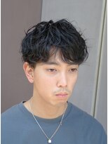 ココロコ(COCO LOCO)&nbsp;くせ毛風ツイストスパイラルデザインパーマ　ツーブロック