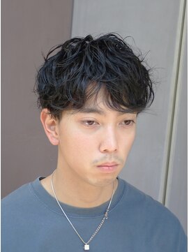 ココロコ(COCO LOCO) くせ毛風ツイストスパイラルデザインパーマ ツーブロック