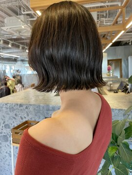 マッシュ チャヤマチ(MASHU chayamachi) 切りっぱなしBOB