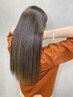 髪質改善艶髪酸性ストレート(フル)　カット込み　19,400