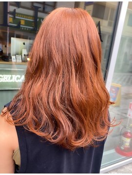 アンジェリカ 鹿児島中央タワー店(ANGELICA) 取り入れやすい柔らかオレンジカラー